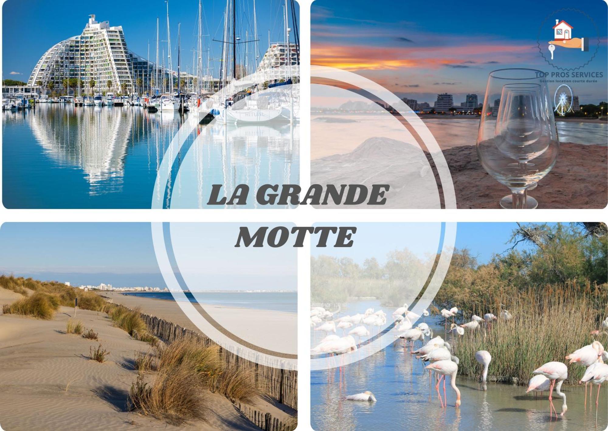 L'Amazone Studio Plein Centre Plages A 2Min Clim Wifi Sur Le Port - Top Prosconciergerie- La Grande-Motte Zewnętrze zdjęcie
